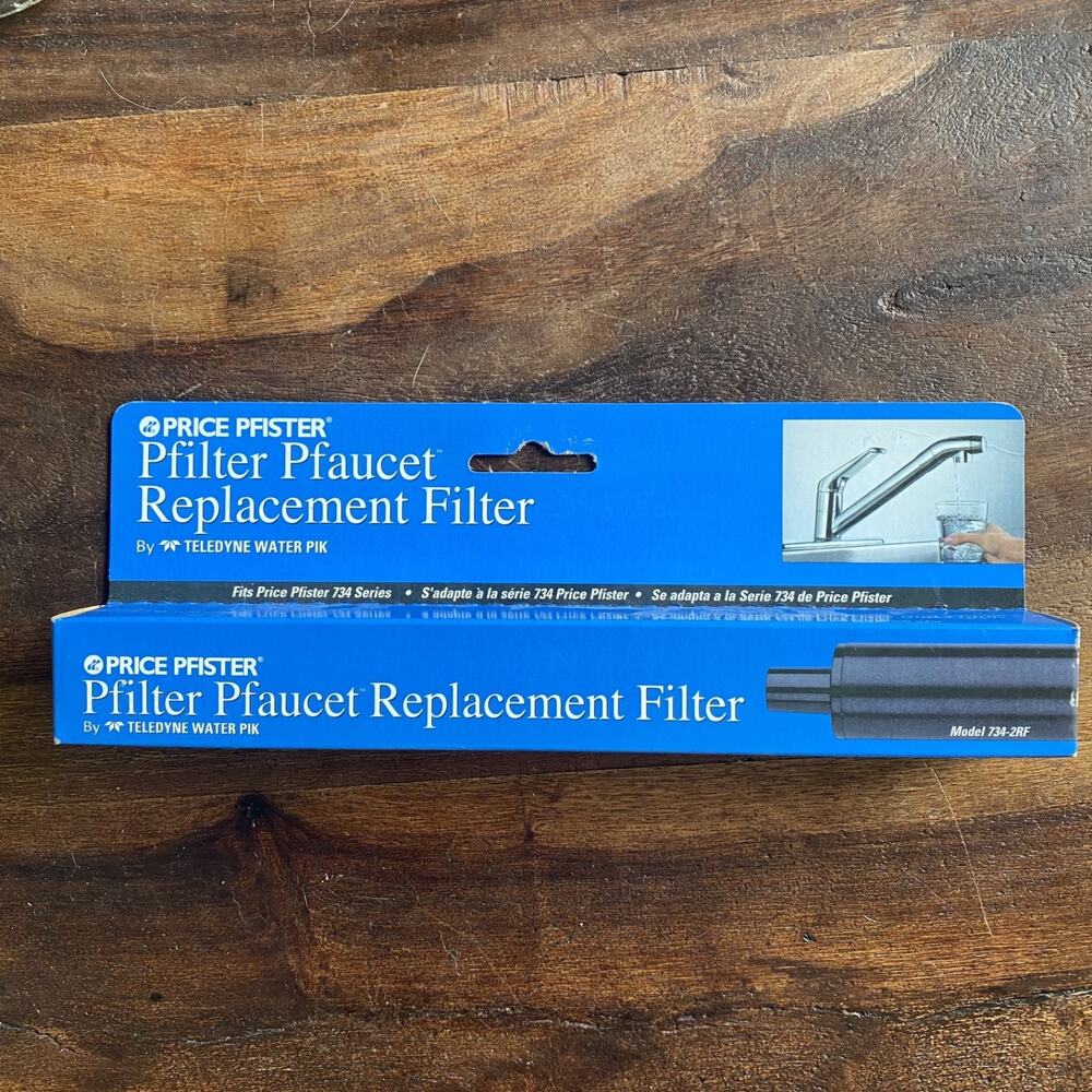 New Price Pfister Pfilter Pfaucet 734-2RF Drinking Replacement Water Filter 734